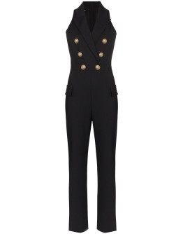 double-breasted jumpsuit