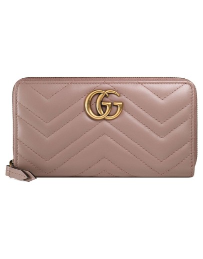 GG Marmont zip around wallet