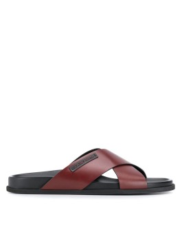 crossover strap sandals