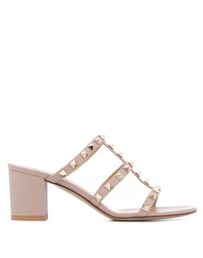 Rockstud mule sandals