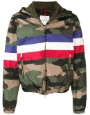 hooded rain jacket
