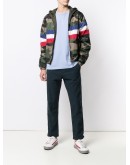 hooded rain jacket