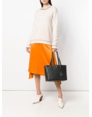 logo plaque tote