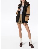 shearling-collar jacket