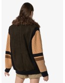 shearling-collar jacket