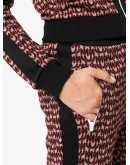 logo-jacquard track pants
