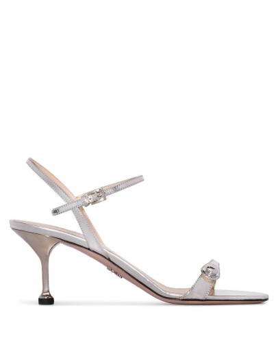 button-strap 65mm sandals