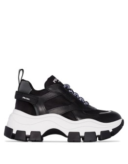 low-top chunky sneakers
