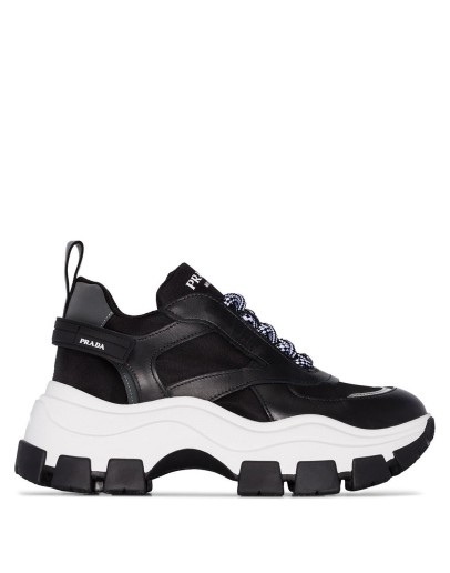 low-top chunky sneakers