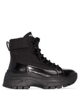 platform combat boots