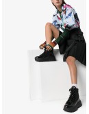 platform combat boots