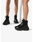 platform combat boots
