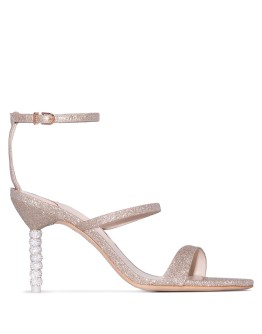 Rosalind Crystal 85mm glitter sandals