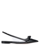 RED(V) slingback ballerina shoes