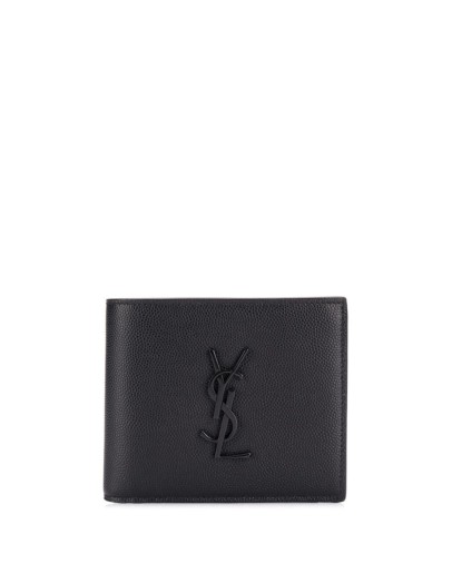 Monogram grained wallet