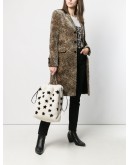 Chesterfield leopard-print coat