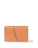 Horseferry Print Foldover Card Case with Detachable Strap