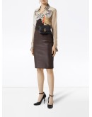 Belted Leather TB Bag