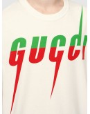 T-shirt with Gucci Blade print