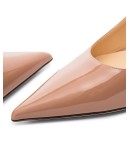 Love logo plaque detail 85mm pumps