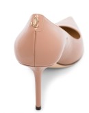 Love logo plaque detail 85mm pumps