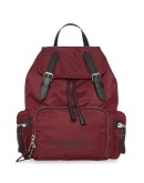 The Medium Rucksack in Logo Print Nylon