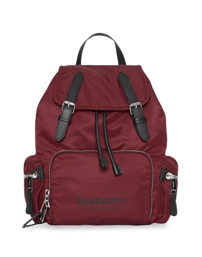 The Medium Rucksack in Logo Print Nylon