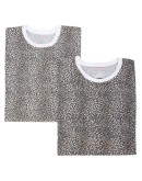 leopard print T-shirt 