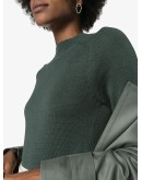 slim-fit knitted jumper