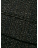 oversized single-breasted coat