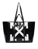 Commercial arrow logo tote bag