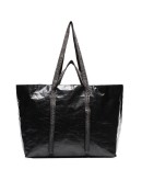 Commercial arrow logo tote bag