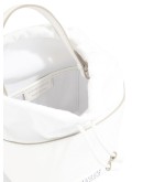 number logo patch bucket bag
