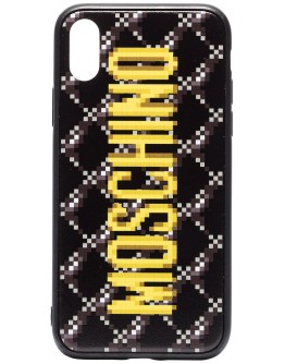logo-print iPhone XS case