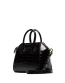mini Antigona croc-effect tote bag
