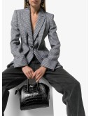 mini Antigona croc-effect tote bag