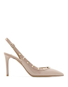 Rockstud slingback pumps