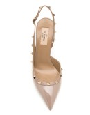 Rockstud slingback pumps