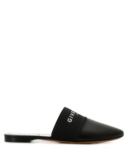 Bedford logo-band mules