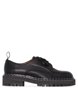 leather Oxford shoes