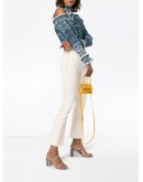 cropped flared jeans