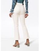 cropped flared jeans