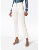 cropped flared jeans