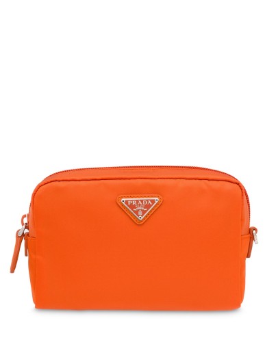 Fabric cosmetic pouch