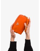 Fabric cosmetic pouch