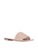 metallic sandals