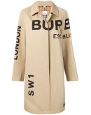Horseferry logo print car coat
