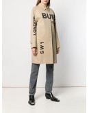 Horseferry logo print car coat