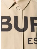 Horseferry logo print car coat