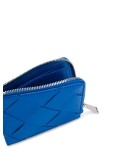 maxi weave zip-around wallet 